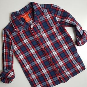 Flannel Boys Shirt Size 5 Joe Fresh